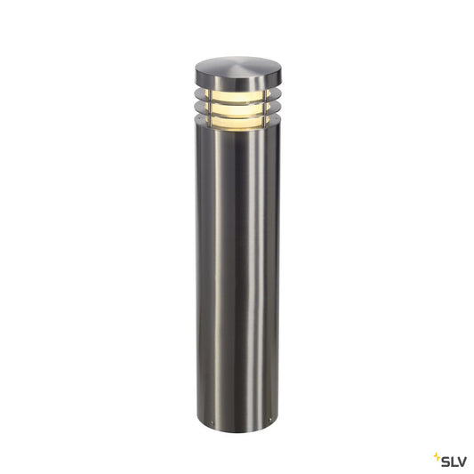 SLV VAP 70 Stehleuchte, rund, Edelstahl 304, E27, max. 23W, IP44