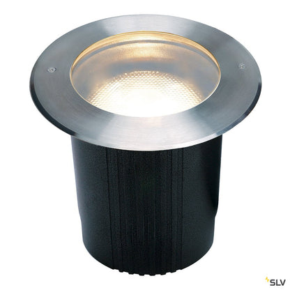 SLV Bodeneinbaustrahler DASAR215 UNI rund 316 E27 max. 11W IP67
