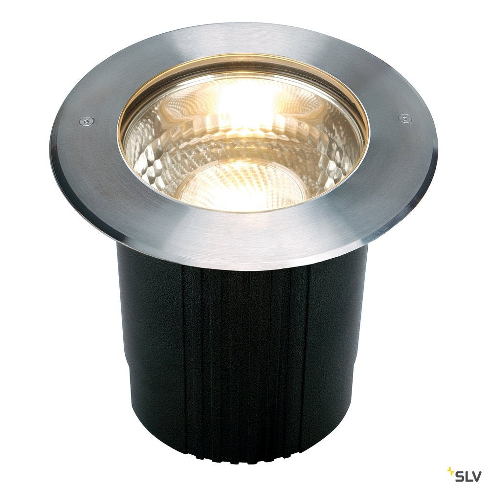 SLV Bodeneinbaustrahler DASAR215 UNI rund 316 E27 max. 11W IP67