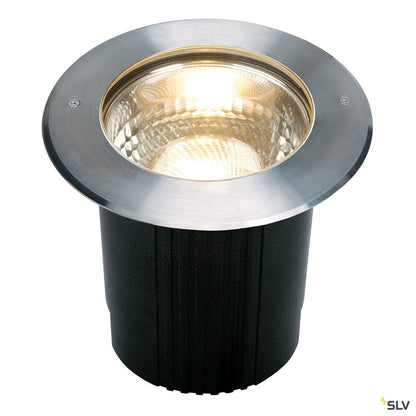 SLV Bodeneinbaustrahler DASAR215 UNI rund 316 E27 max. 11W IP67