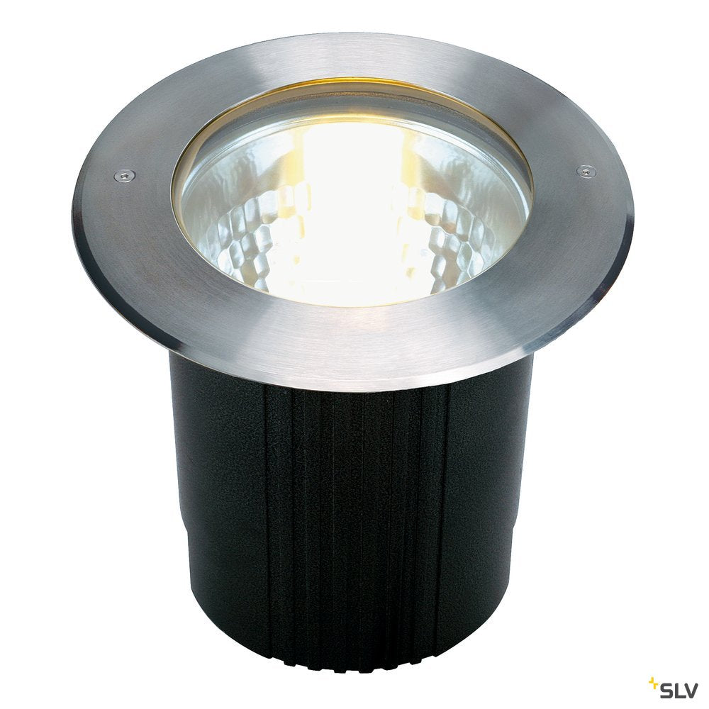 SLV Bodeneinbaustrahler DASAR215 UNI rund 316 E27 max. 11W IP67