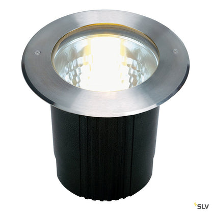 SLV Bodeneinbaustrahler DASAR215 UNI rund 316 E27 max. 11W IP67