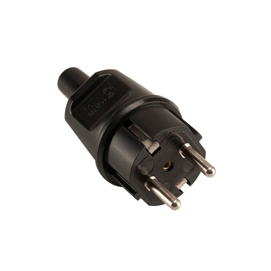 SLV IP44 STECKER, schwarz