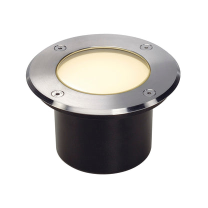 SLV DASAR 115 LED Bodeneinbau-strahler, Edelstahl 316, 3.8W,warmweiss, IP67