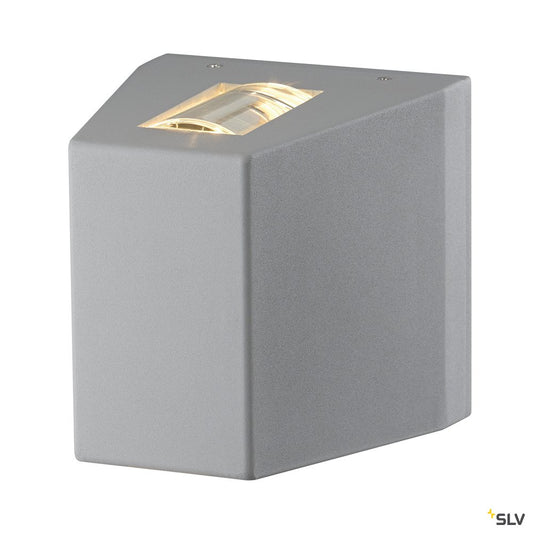 SLV OUT BEAM LED Wandleuchte, Beam up/down, silbergrau