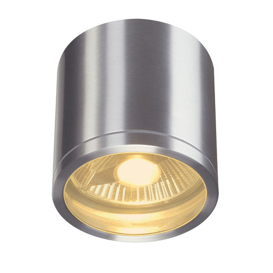 SLV ROX CEILING OUT Deckenleuchte, rund, alu brushed, ES111, max. 75W