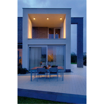 SLV ROX CEILING OUT Deckenleuchte, rund, alu brushed, ES111, max. 75W