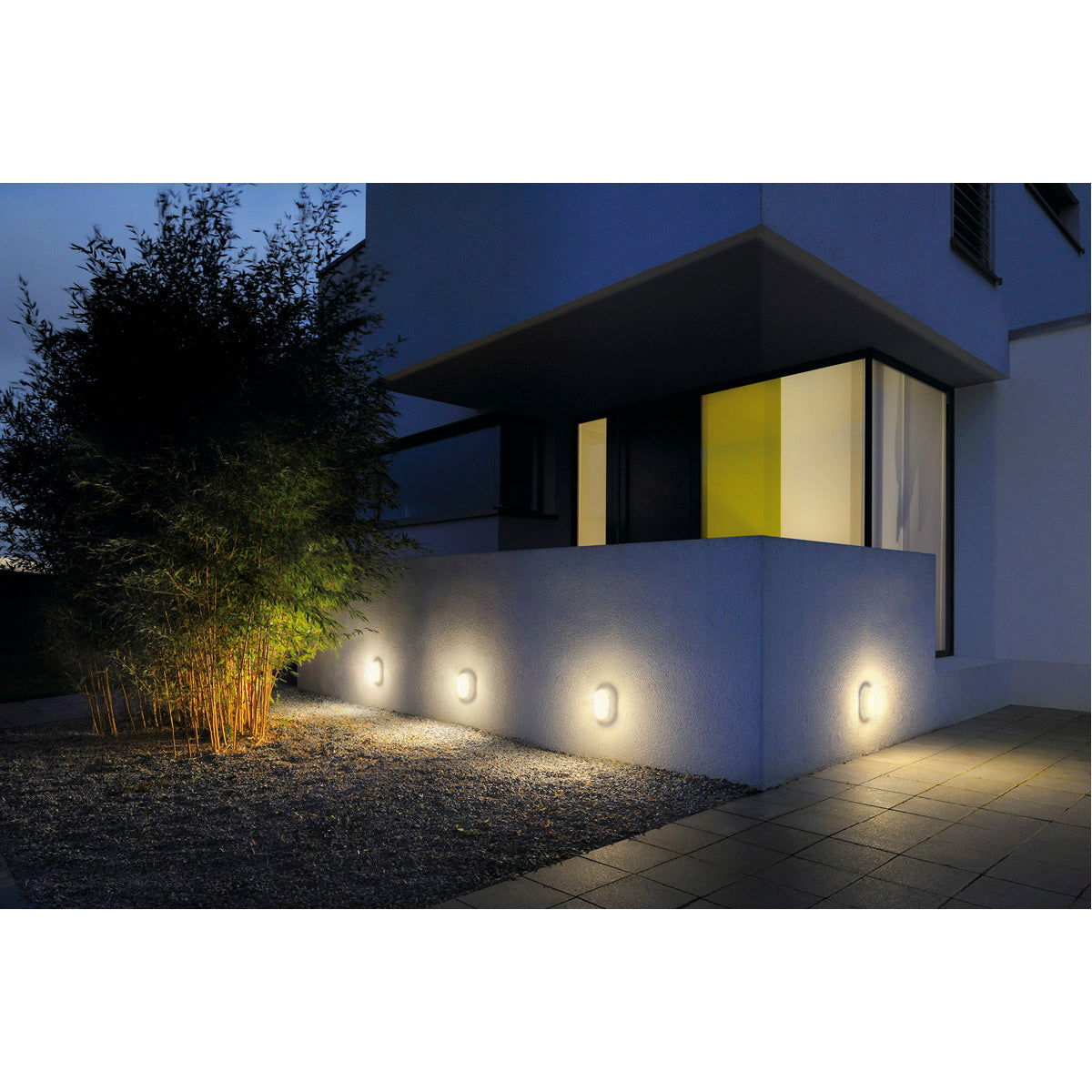 SLV TERANG Wand-und Deckenleuchte, oval, weiss, 8W LED, 3000K