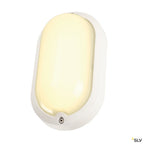 SLV TERANG 2 Wand- und Decken- leuchte, oval, weiss, 3000K, IP44