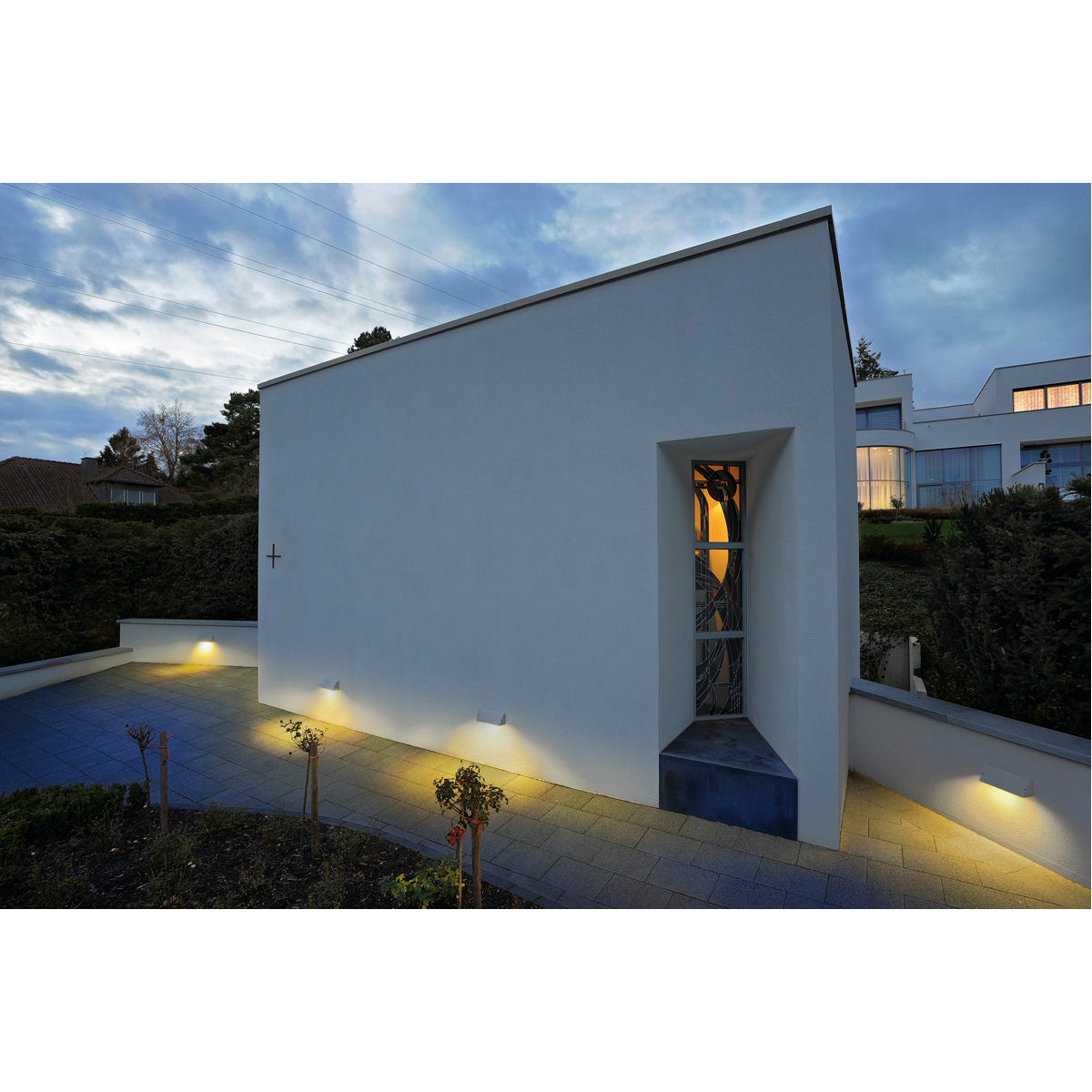 SLV PEMA SQUARE Wandleuchte, weiss, E27, max. 15W