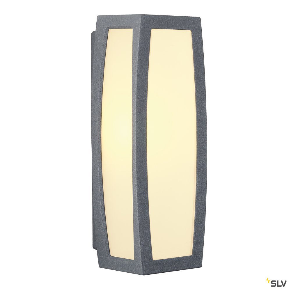 SLV MERIDIAN BOX Aussenleuchte, anthrazit, E27, max. 25W