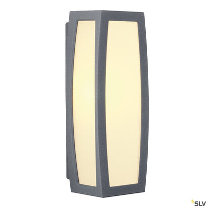 SLV MERIDIAN BOX Aussenleuchte, anthrazit, E27, max. 25W