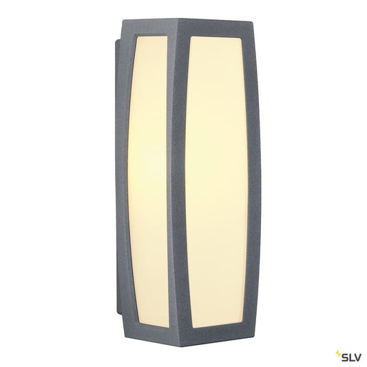 SLV MERIDIAN BOX Aussenleuchte, anthrazit, E27, max. 25W