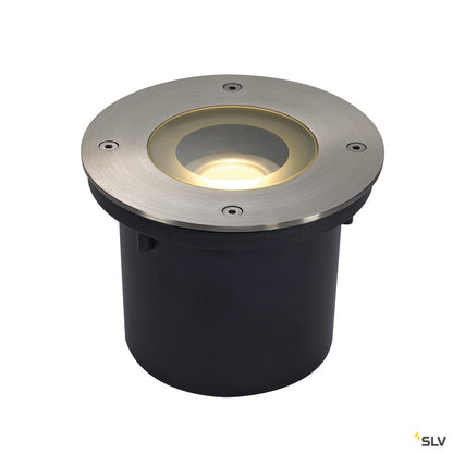 SLV WETSY LED 300 Einbauleuchte, rund, Edelstahl 316