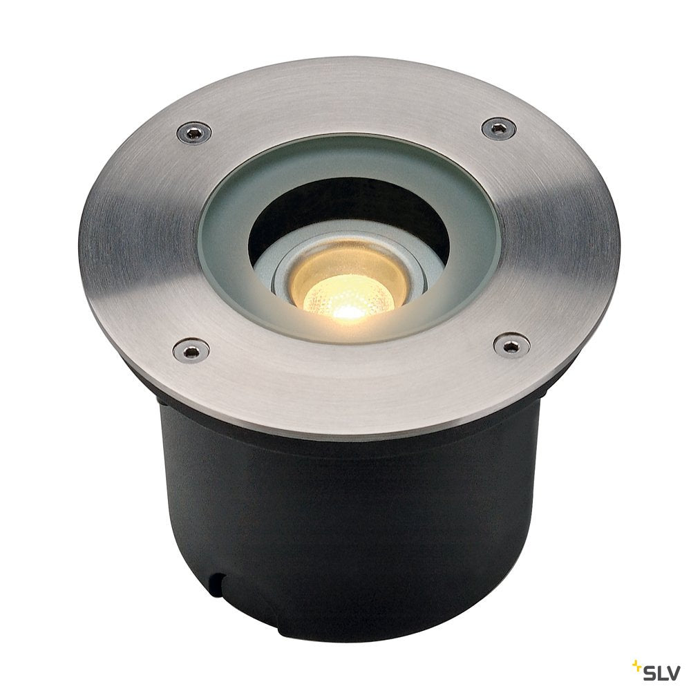 SLV WETSY LED 300 Einbauleuchte, rund, Edelstahl 316