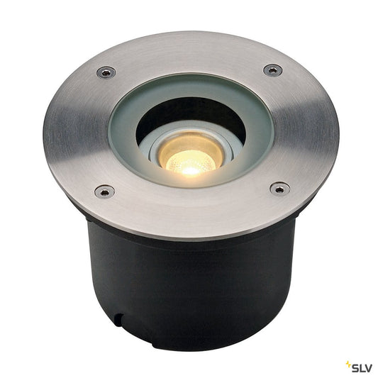 SLV WETSY LED 300 Einbauleuchte, rund, Edelstahl 316
