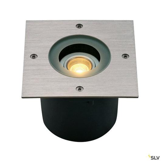 SLV WETSY LED 300 Einbauleuchte, eckig, Edelstahl 316