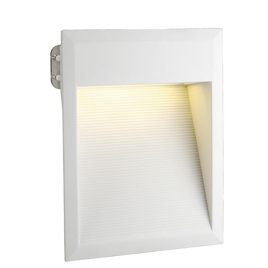SLV DOWNUNDER LED 27 Wandleuchte,weiss, 1,8W, warmweiss, IP44