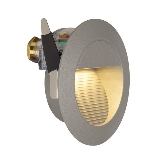 SLV DOWNUNDER LED 14 Wandleuchte,steingrau, 0,8W, warmweiss,IP44