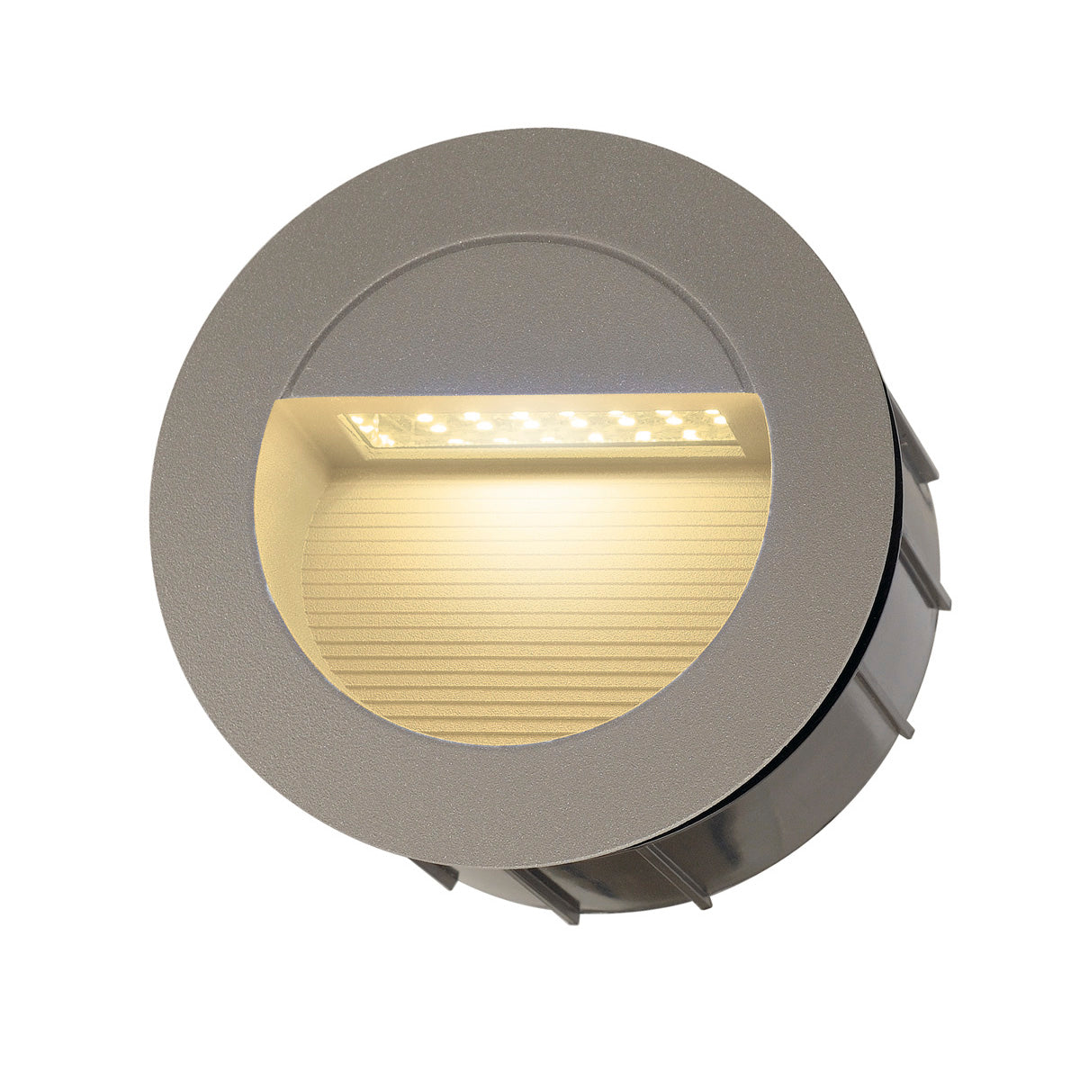 SLV DOWNUNDER LED 14 Wandleuchte,steingrau, 0,8W, warmweiss,IP44