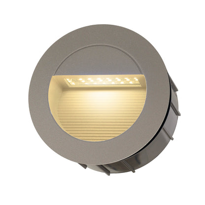 SLV DOWNUNDER LED 14 Wandleuchte,steingrau, 0,8W, warmweiss,IP44