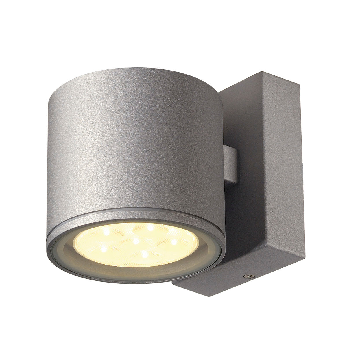 SLV SITRA 6x1W LED Wandleuchte, silbergrau, 3000K, IP44