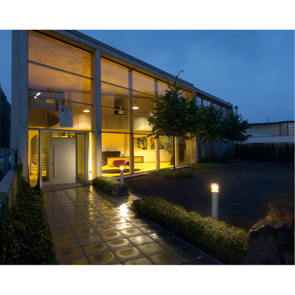 SLV OTOS GLAS Stehleuchte, silbergrau, E27 ESL, max. 15W, IP43