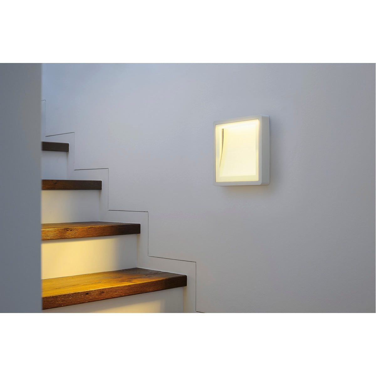 SLV INDIGLA Downunder Wandleuchte, weiss, 36 SMD LED, 6W, 3000K, IP54
