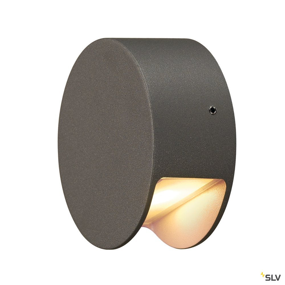 SLV PEMA LED Wandleuchte, anthra- zit, 3000K