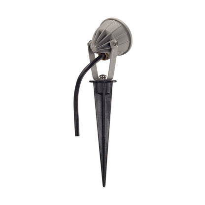 SLV NAUTILUS SPIKE LED KOMPAKT, silbergrau, 230V, 3000K
