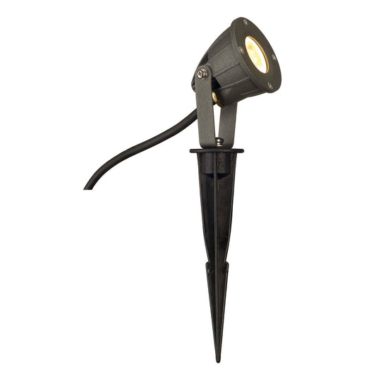 SLV NAUTILUS SPIKE LED KOMPAKT, Bodenleuchte, anthrazit, 230V, 3000K