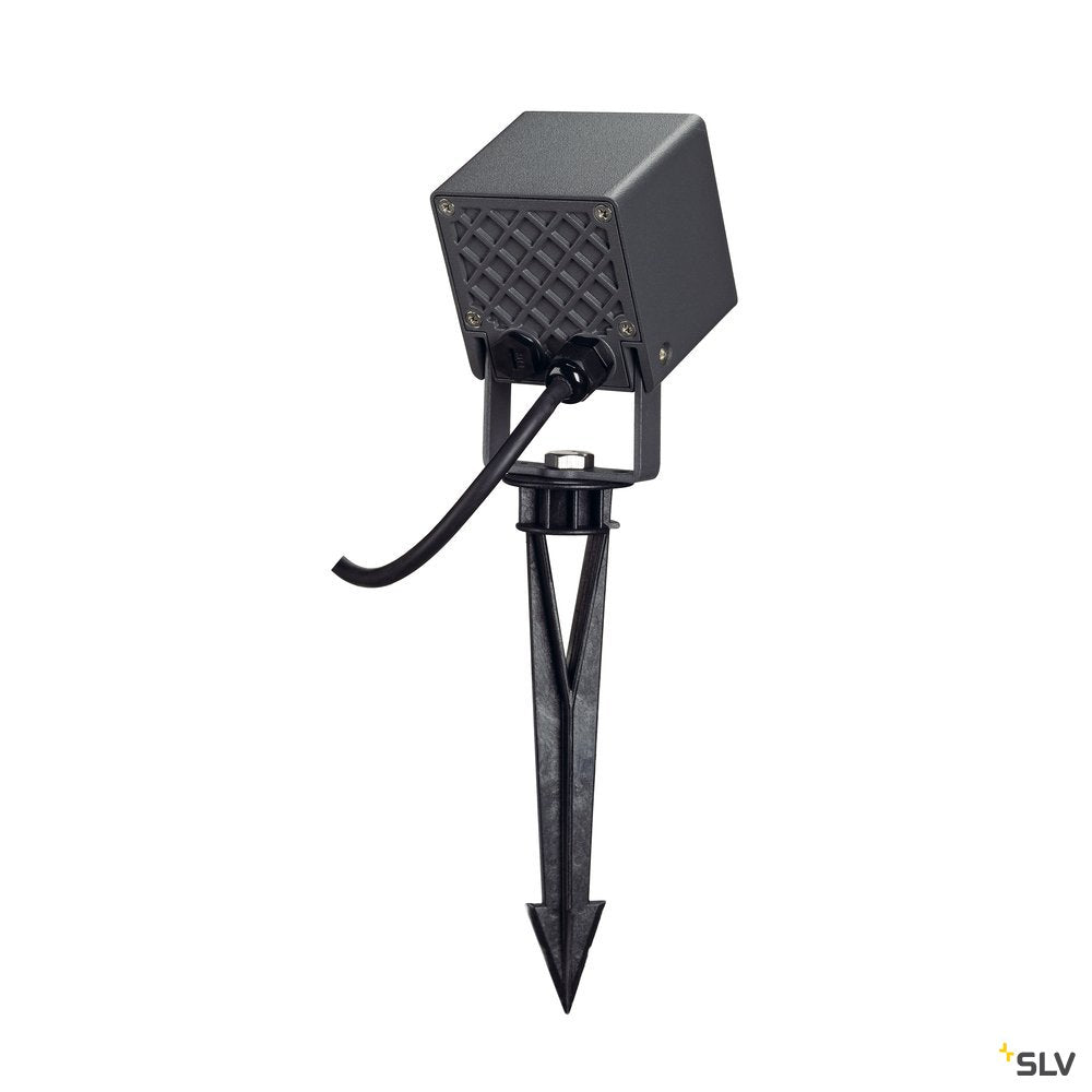 SLV NAUTILUS SQUARE LED Strahler, eckig, anthrazit, 6W, 3000K