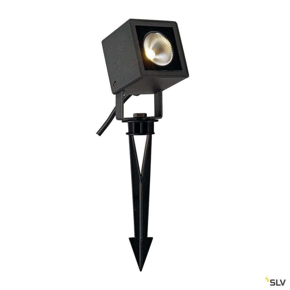 SLV NAUTILUS SQUARE LED Strahler, eckig, anthrazit, 6W, 3000K