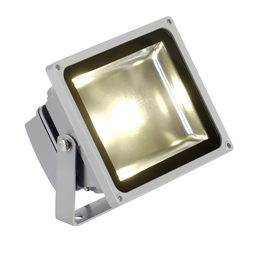 SLV LED OUTDOOR BEAM, silbergrau, 30W, warmweiss, 100°, IP65