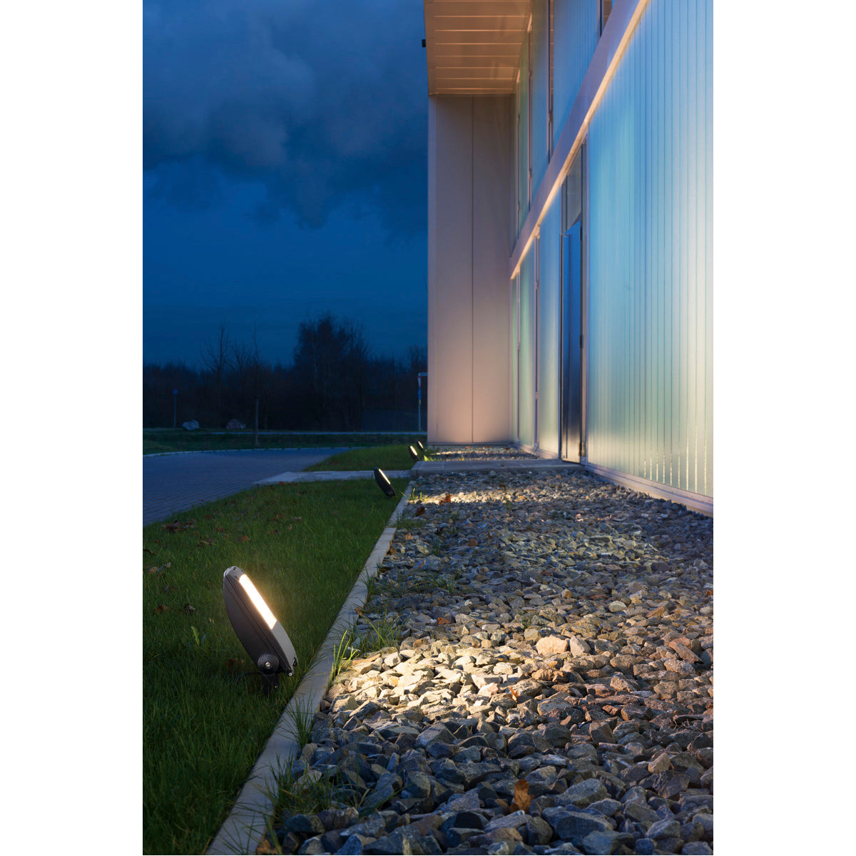 SLV LED FLOOD LIGHT, schwarz matt, 30W, warmweiss, 120°