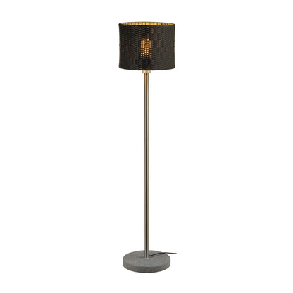 SLV ADEGAN MANILA SL Stehleuchte, PE Rattan anthrazit + SST 304 + Granit G654, E27, max. 24W