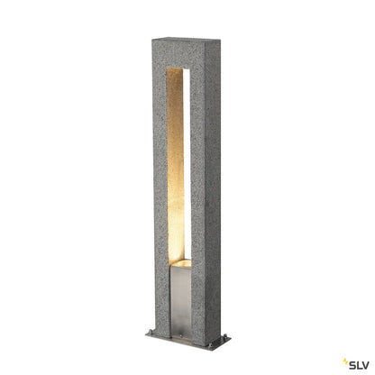 SLV ARROCK ARC GU10, Stehleuchte, Granit, salt & pepper, GU10, max. 35W