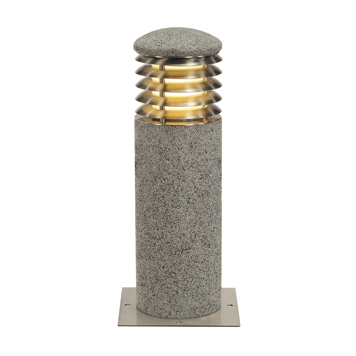 SLV ARROCK GRANITE 40 ROUNDStehleuchte, Granit, salt &pepper, E27, max. 15W
