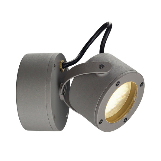 SLV SITRA 360 WL Wandleuchte, steingrau, GX53, max. 9W