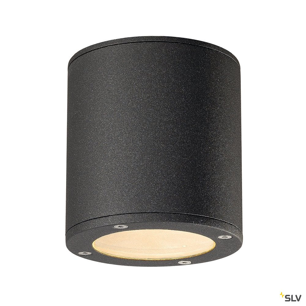 SLV SITRA CEILING Deckenleuchte, rund, anthrazit, GX53, max. 9W