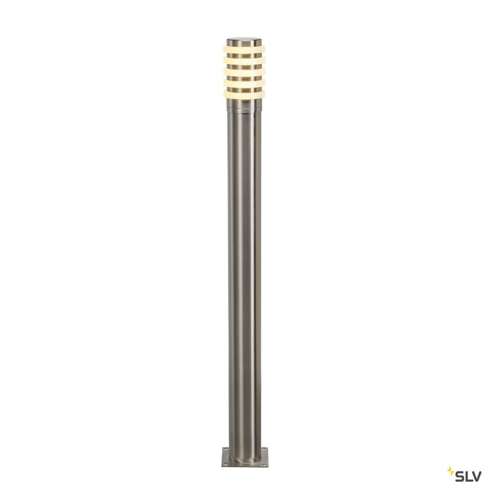 SLV BIG NAILS PLUS 80 Stehleuchte, Edelstahl 304, E27, max. 23W, IP44