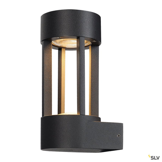 SLV SLOTS WALL Wandleuchte, anthrazit, 6,3 W LED warmweiss