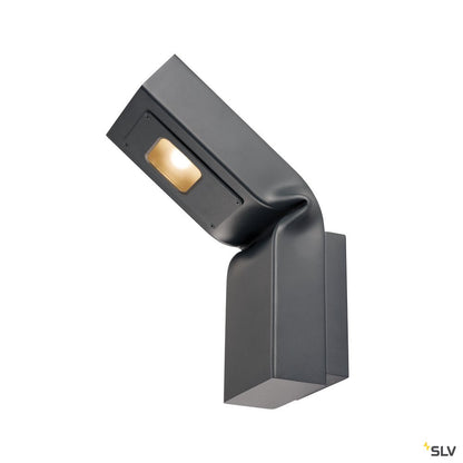 SLV BENDO, Outdoor Wandleuchte, LED, 3000K, anthrazit