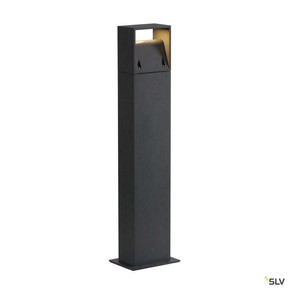 SLV LOGS 70 Stehleuchte, eckig, anthrazit, 6W LED, warmweiss