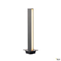 SLV H-POL, Wege- und Standleuchte, einflammig, LED, 3000K, anthrazit, L/B/H 16,5/16,5/66 cm