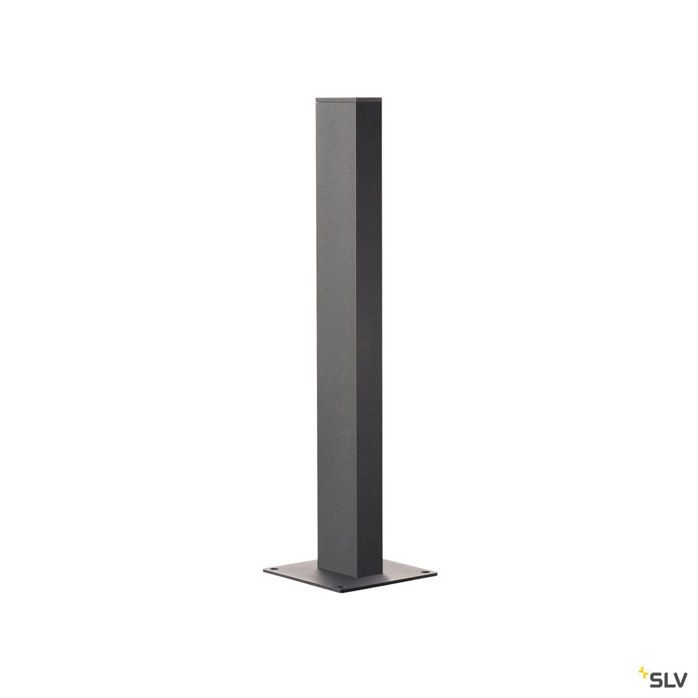 SLV H-POL, Wege- und Standleuchte, einflammig, LED, 3000K, anthrazit, L/B/H 16,5/16,5/66 cm