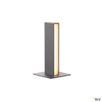 SLV H-POL, Wege- und Standleuchte, zweiflammig, LED, 3000K, anthrazit, L/B/H 16,5/16,5/36 cm