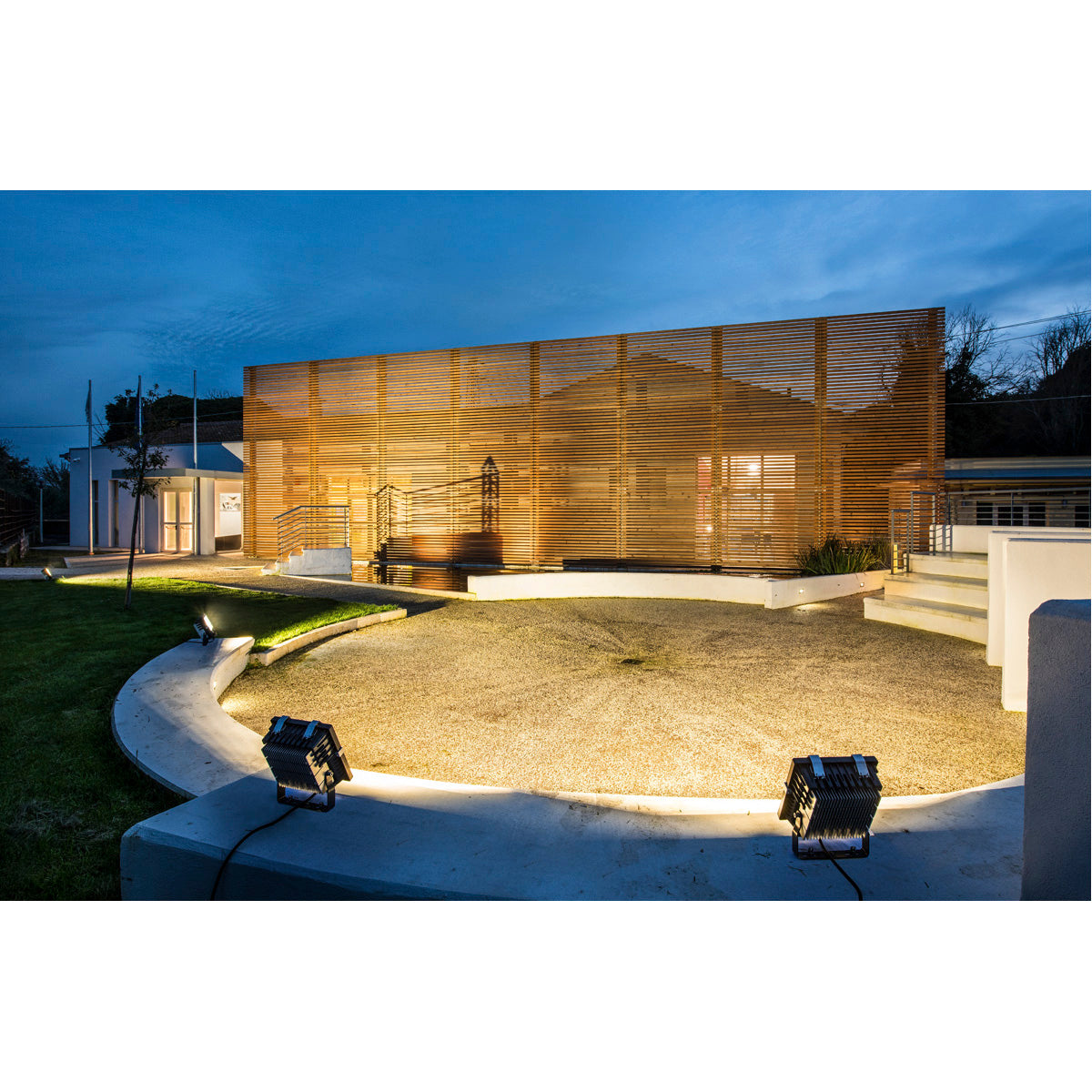 SLV DISOS, Outdoor Strahler, LED, 4000K, schwarz, 70W