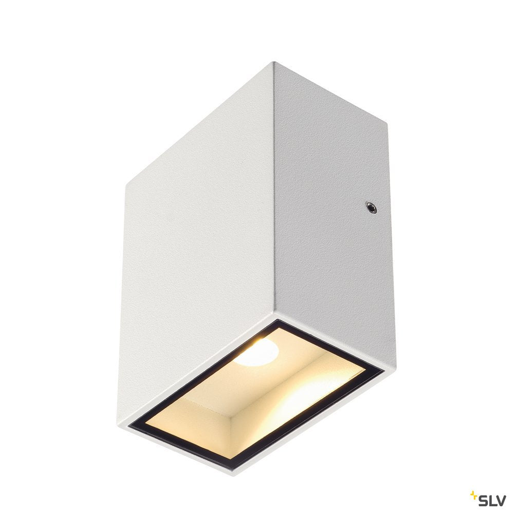 SLV QUAD XL 1 Wandleuchte, eckig, weiss, LED, 1x3,2W, 3000K,