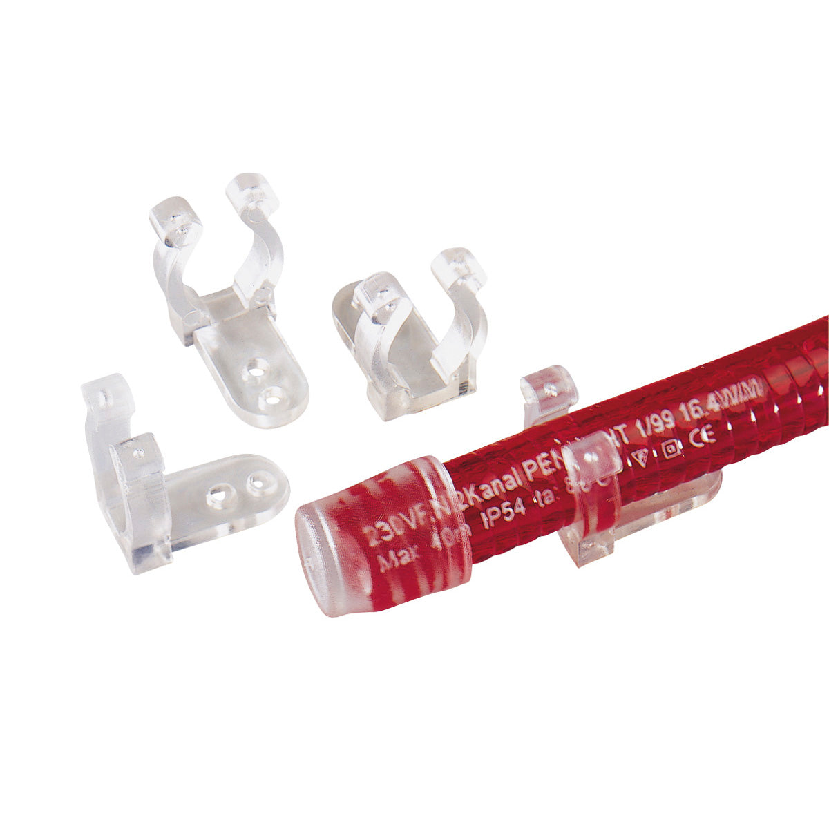 SLV Befestigungsclips für LED PEN-LIGHT PRO 230V, 100 Stück